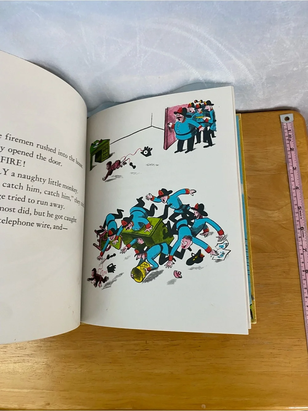 Vintage 1969 Curious George By H.A. Rey, Hard Cover Childrens Book